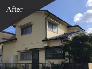 日野郡｜外壁塗装[戸建て32坪]O